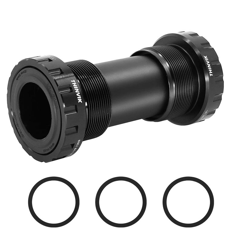 Thinvik Bottom Bracket, BSA 68-73mm English for 24mm Spindle Crank,Compatible with Shimano Crankset - Image 1