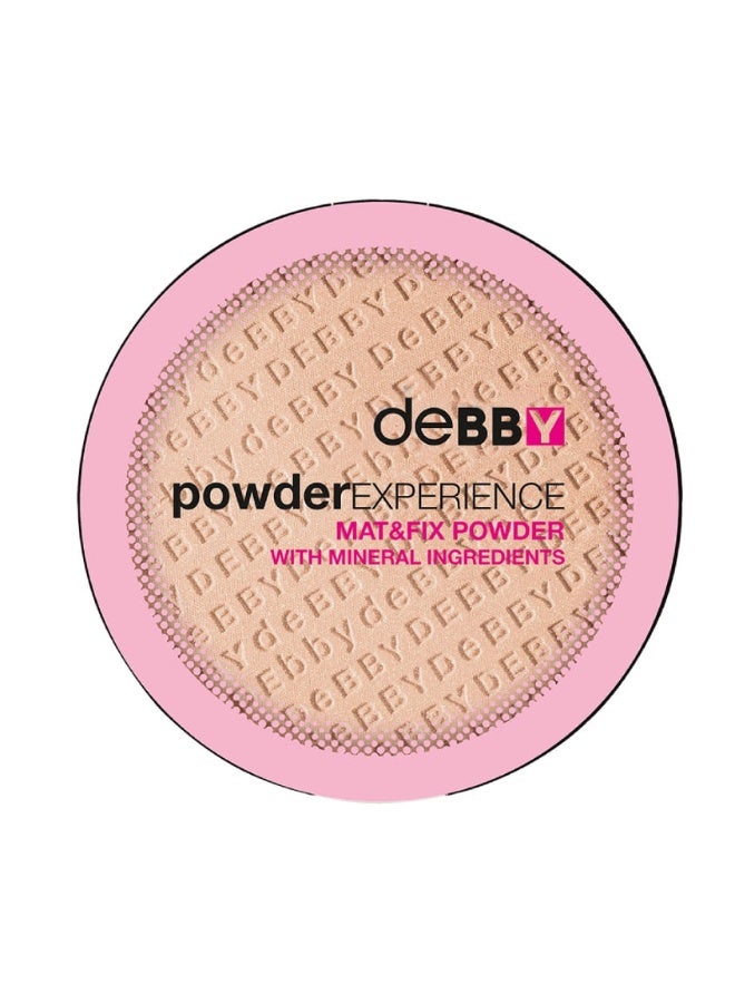 DEBBY POWDER EXPERIENCE MAT&FIX 01-NUDE