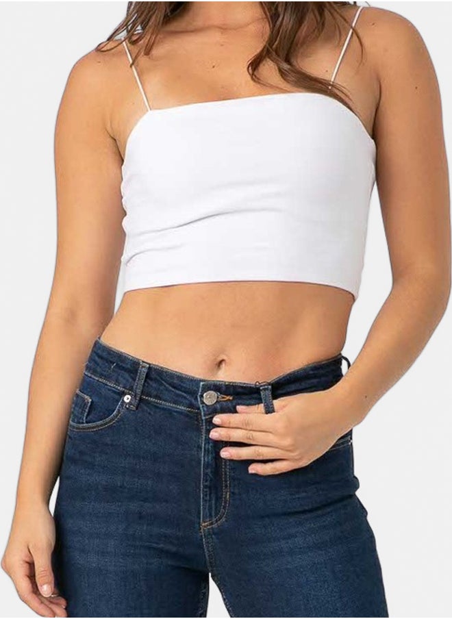 TANK TOP WITH THIN STRAPS