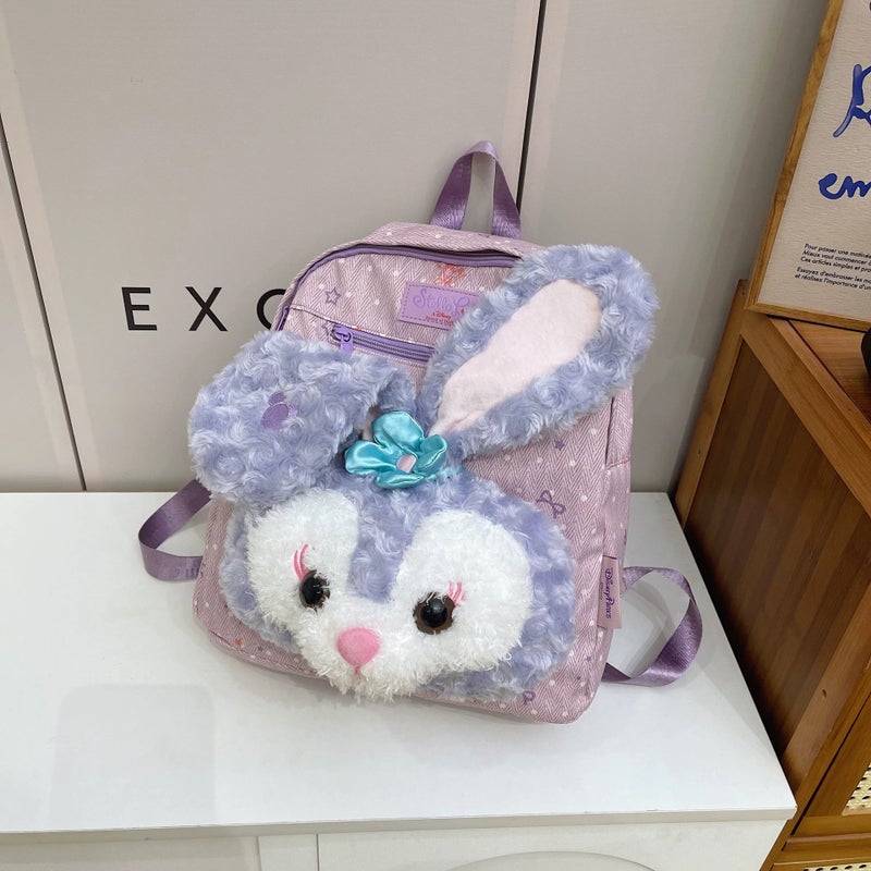 2025 Shirley Cartoon Plush Backpack, Large Capacity Premium Student Backpack - Image 4