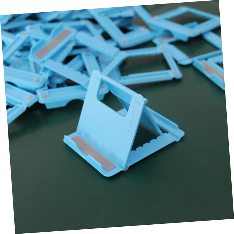 Blue Angoily Foldable Phone and Tablet Holder Desktop Stand - Image 3