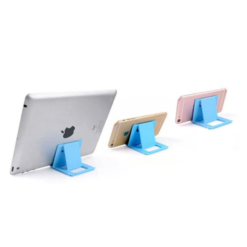 Blue Angoily Foldable Phone and Tablet Holder Desktop Stand - Image 2