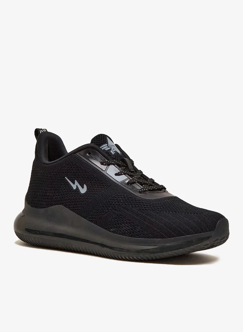 كامبس حذاء رياضي رجالي كلاسيكي أسود قصير برباط جريء مريح كاجوال