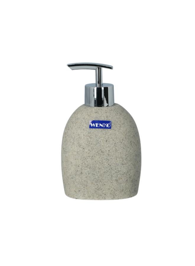 Wenko Soap Dispenser Light Grey And Silver - Image 1