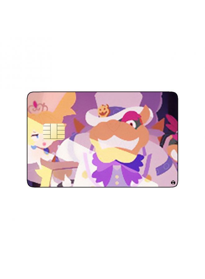 RKN PRINTED BANK CARD STICKER Super Mario Video Game - Image 2