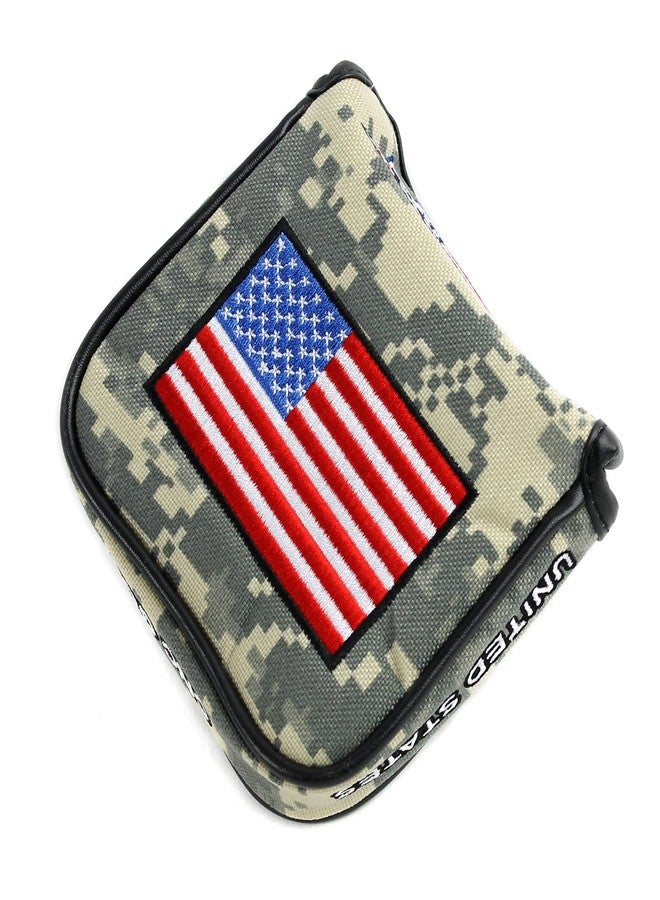 CNC GOLF Heavy Duty Magnetic USA Military Mallet Putter Cover for Scotty Cameron Odyssey 2ball Taylormade - Image 1