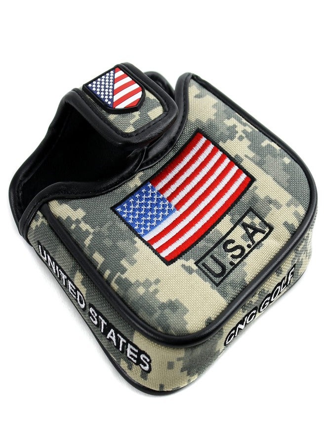 CNC GOLF Heavy Duty Magnetic USA Military Mallet Putter Cover for Scotty Cameron Odyssey 2ball Taylormade - Image 2