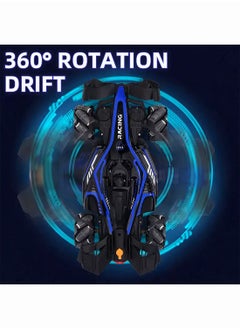 Generic Gesture Sensing Stunt Rc Cars, 4 Wheel Drive Drift Stunt Remote Control Race Toy with Lights Music & Spray Launcher, 360° Rotation Remote Control Car for Boys & Girls Birthday Gift (Red)  - Image 3