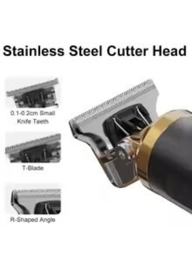 ماكينات قص الشعر للرجال، مجموعة ماكينات قص الشعر الاحترافية، ماكينات قص الشعر اللاسلكية، ماكينة تشذيب اللحية، ماكينات حلاقة كهربائية قابلة لإعادة الشحن، هدايا للرجال - Image 4