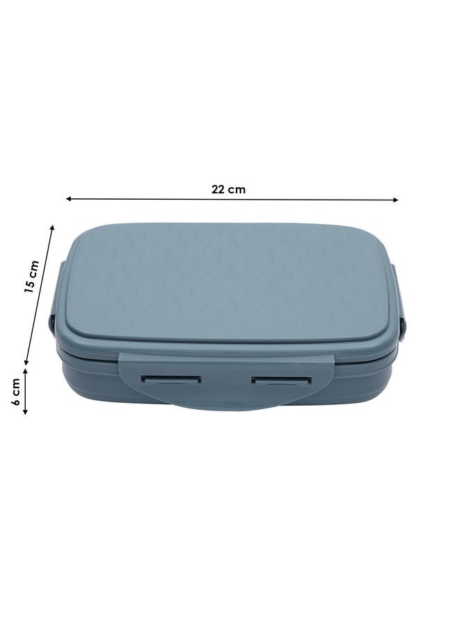 JAYPEE JAYPEE Stainless Steel Insulated Lunch Box Wavesteel Sr. Peacock Plum, 600 ml, Airtight Tiffin Box for School Kids |Spillproof with Silicon Seal |Food Grade | BPA Free  - Image 4