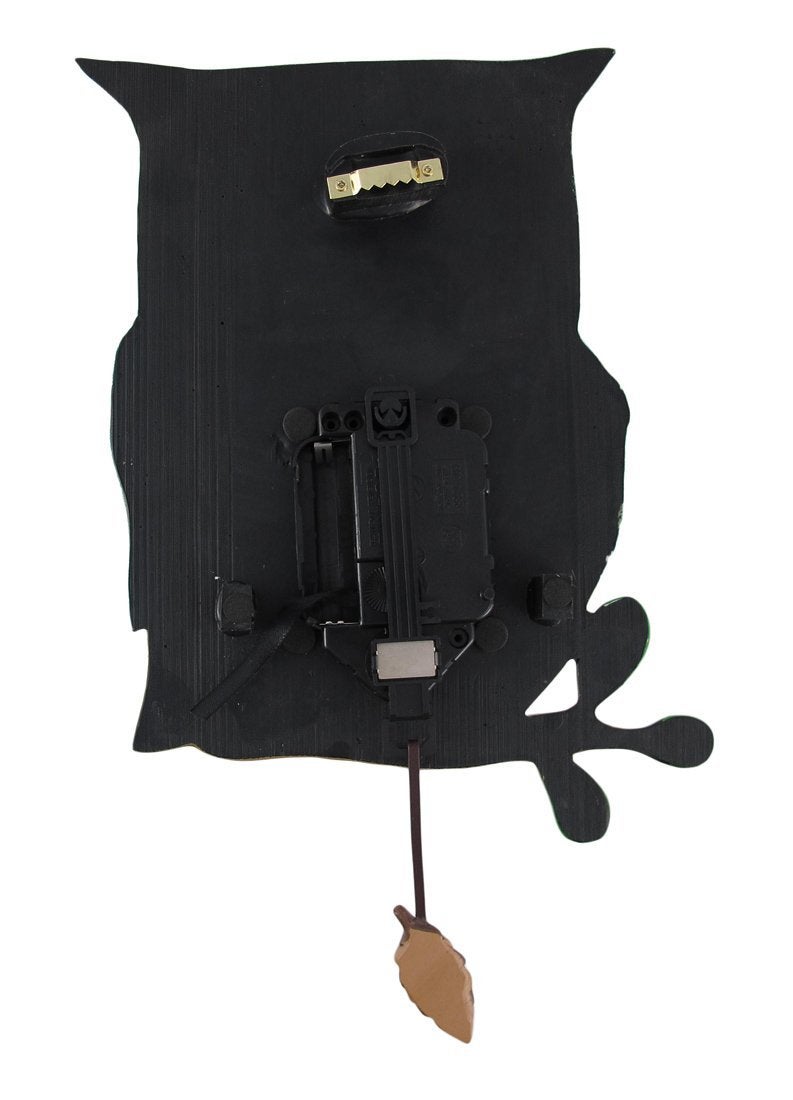 Enesco Allen Studio Designs Old Blue Owl Clock - Image 5