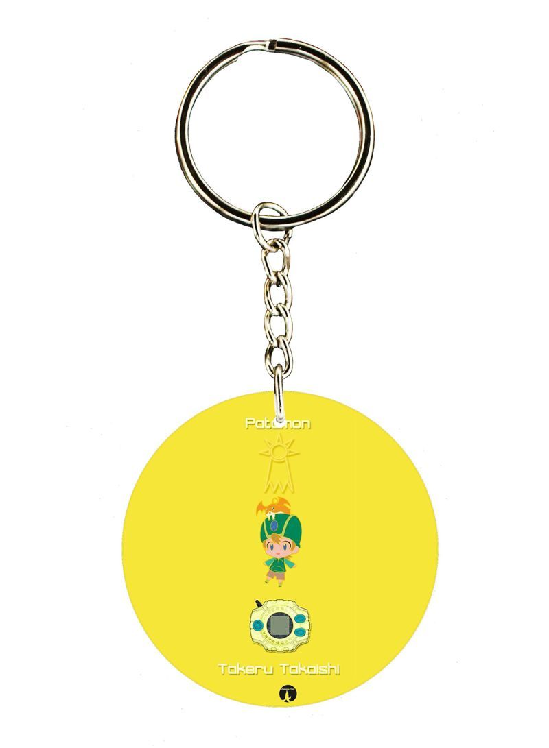 RKN The Anime Digimon Printed Keychain