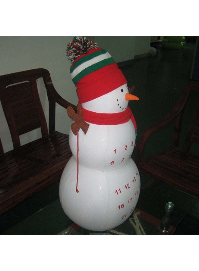 Professional Custom PVC Inflatable Snowman Tumbler Cartoon Doll Scene Props Custom OEM-Specifications:Customization  - Image 2