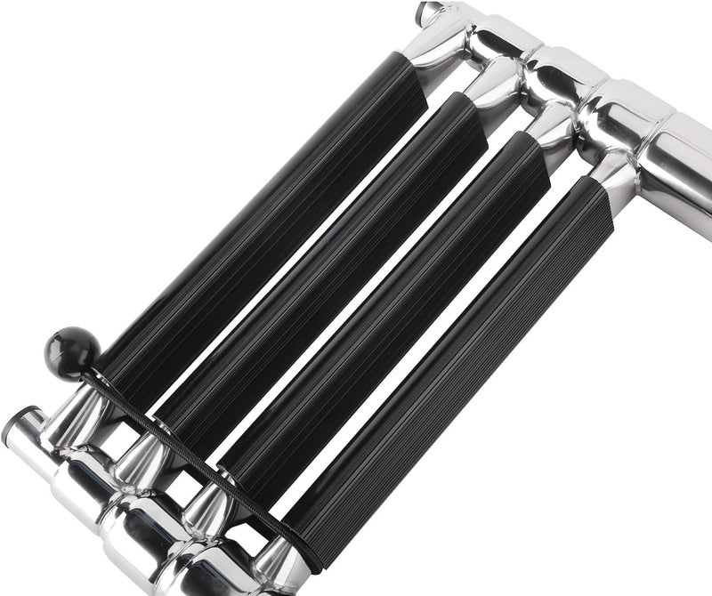 woobles 4 Step Boat Boarding Ladder with Built in Handle,Stainless Steel Telescoping Folding Ladder for Marine Boat Yacht Swimming Pool - Image 5
