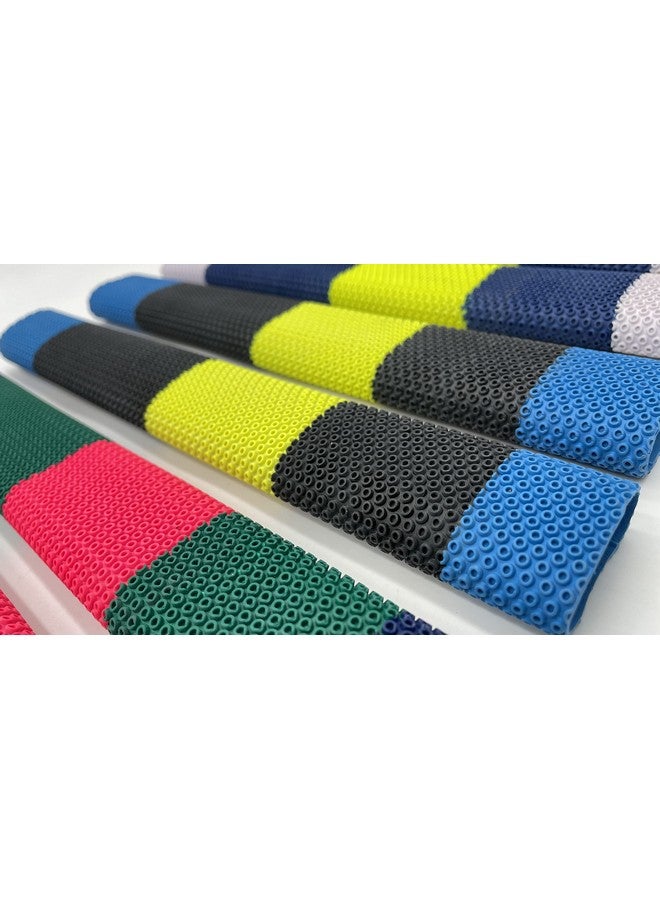 LIVOX Rubber Cricket Bat Grip with Cone Bracelet Ring Texture Bat Gripper Cone Cricket Acce ories for Boys, 5 Cricket Bat Grip & 1 Wooden Cone - Image 2