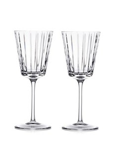 Rogaska 2-Piece White Wine Avenue Set Clear  - Image 1