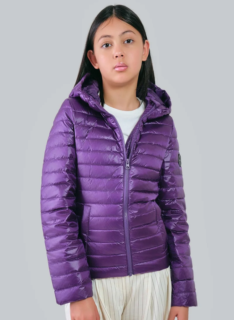 GANT Teen Girls Shiny Lightweight Padded Down Jacket