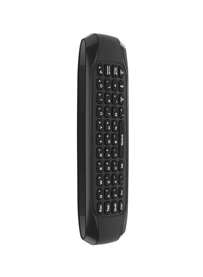 Zaboon Wireless Keyboard Voice Control Air Mouse Remote Black