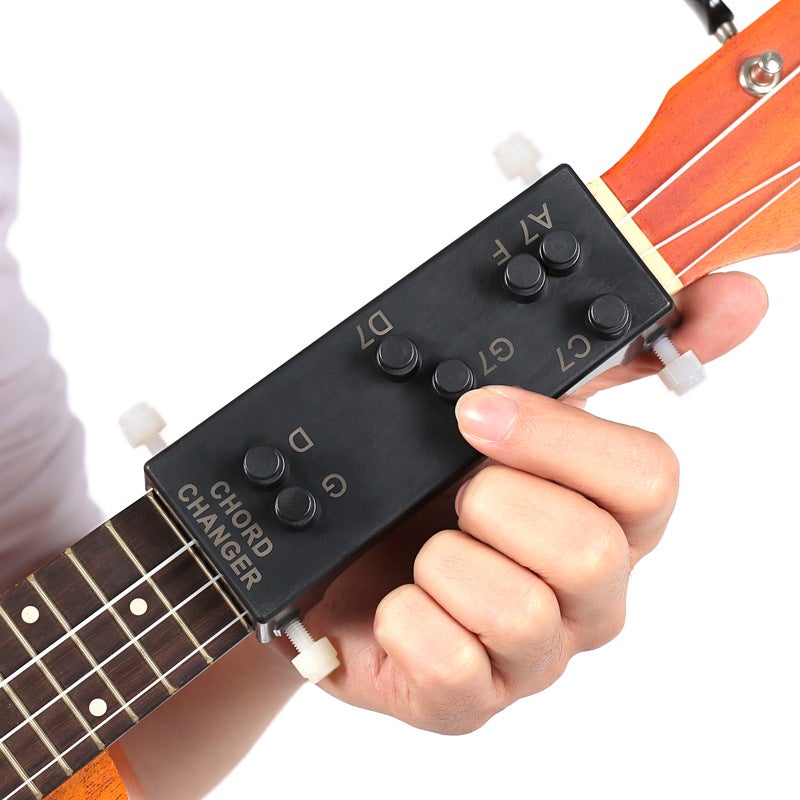 Ukulele Guitar Auxiliary Ukulele Ukulele Guitar Chord Guitar Chord Artifact - Image 1
