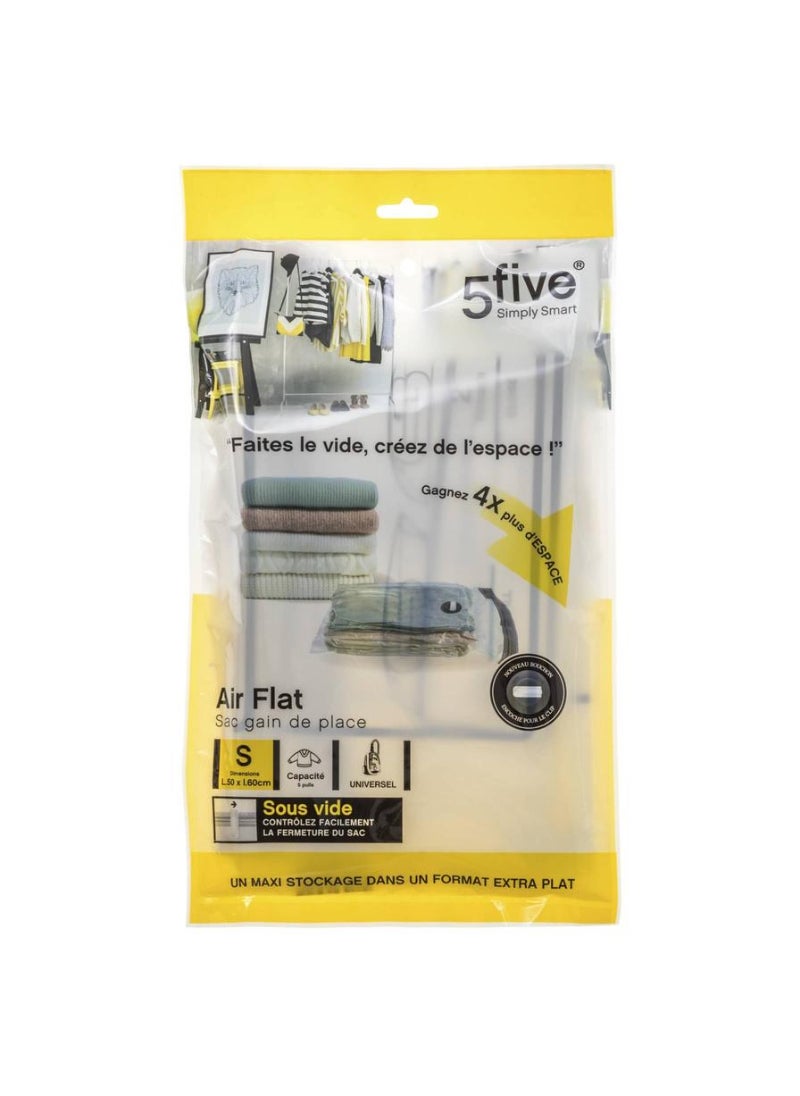 5five Polyethylene Pet Air Flat Vacuum Bag 60 X 50 X 2.5cm 