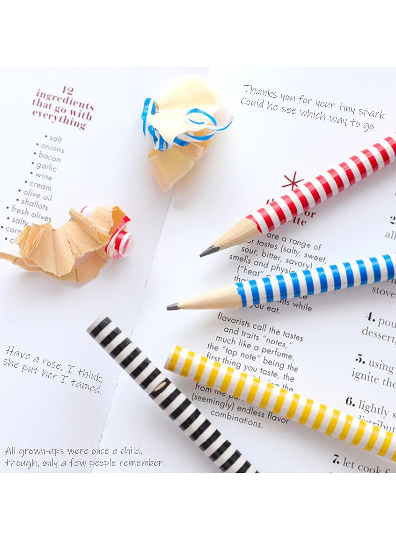 20pcs Pencil Eraser with Pencil Eraser for Kids Pencils for School Cartoon Wooden Pencil Eraser for Kids 2*1 Pencil and Eraser - Image 2