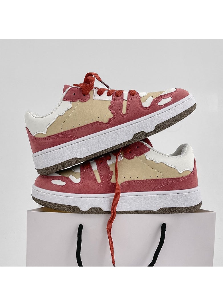 KUYING - New Thick Sole Elevated Board Shoes - Image 1
