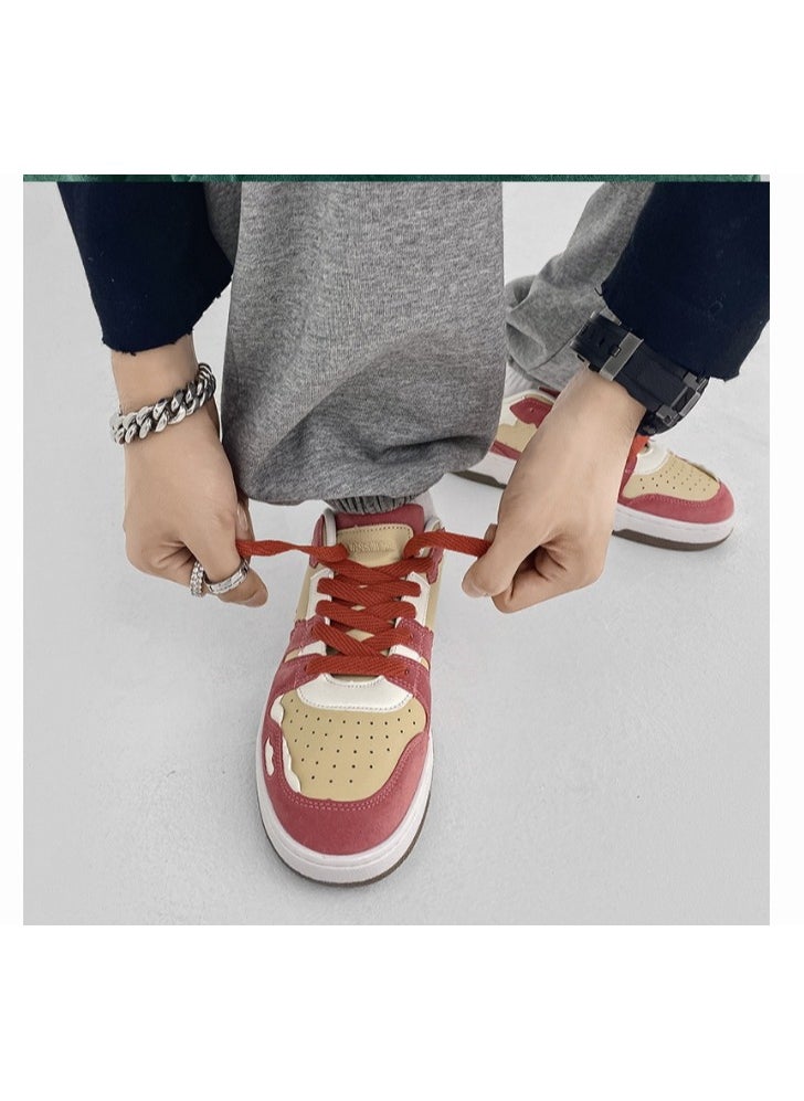 KUYING - New Thick Sole Elevated Board Shoes - Image 1