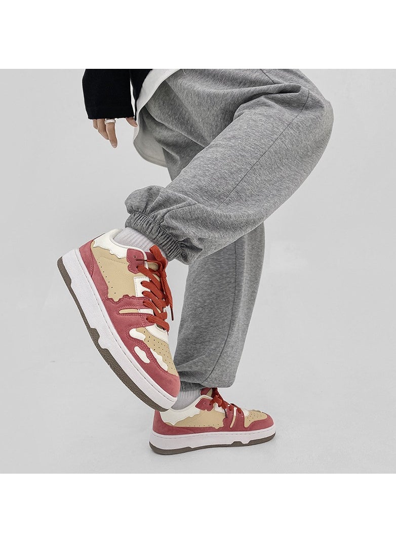 KUYING - New Thick Sole Elevated Board Shoes - Image 1