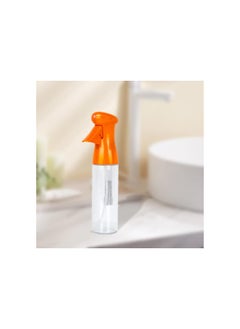 Generic Spray Bottle for Hair, 250ml Continuous Mist for Hair, Empty Plastic Refillable House Water Sprayer for Hair Styling, Flower Misting, Gardening - Orange  - Image 2