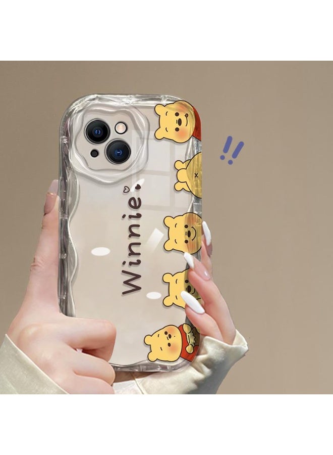NIBEMINENT Protective TPU Case Cover For iPhone 16, English Winnie The Pooh