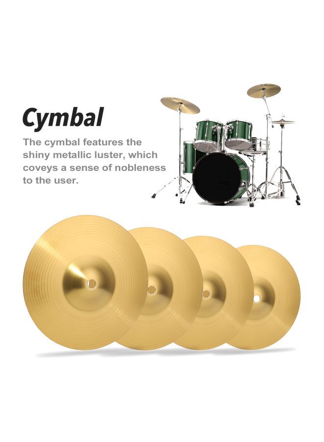 NIBEMINENT Brass Crash Cymbal - Image 4