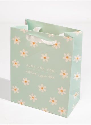 Just for You Mint Green Medium Gift Bag