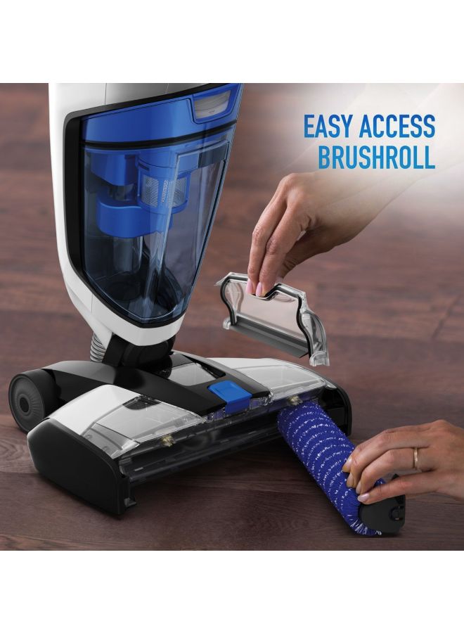 HOOVER Onepwr Floormate JET Cordless Hard Floor Vacuum Cleaner Machine, Up To 30 Min Runtime, 3 Stage Filtration 3 In 1 Multi-Surface, Wash, Vac & Dry 0.65 L 1200 W CLHF-GLME Blue/Grey/Black - Image 5