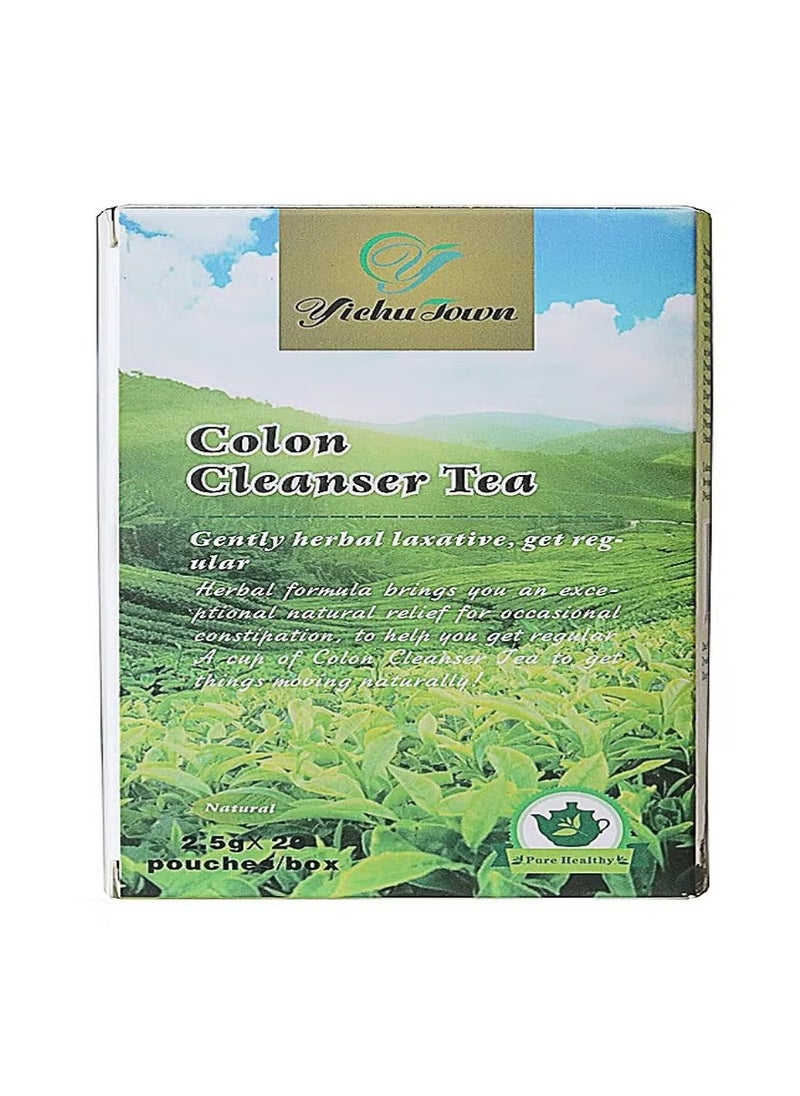 Wins Town Colon Cleanser Tea, Herbal Laxative Tea, Relieve Constipation and Body Detox, Supports Healthy Gut and Digestion, 20 Tea Bags  - Image 1