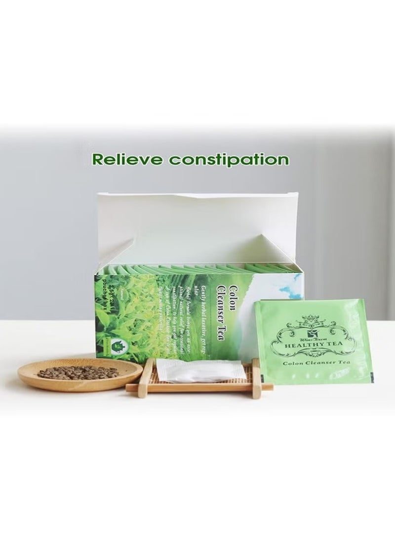 Wins Town Colon Cleanser Tea, Herbal Laxative Tea, Relieve Constipation and Body Detox, Supports Healthy Gut and Digestion, 20 Tea Bags  - Image 2