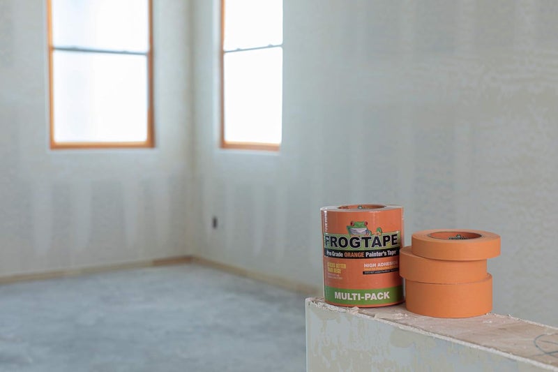 FrogTape FrogTape ProGrade Orange Painters Tape 15 Inch Wide 141 In x 60 Yds High Adhesion Paint Tape for Indoor  Outdoor Applications Orange 4 Rolls 242808  - Image 4