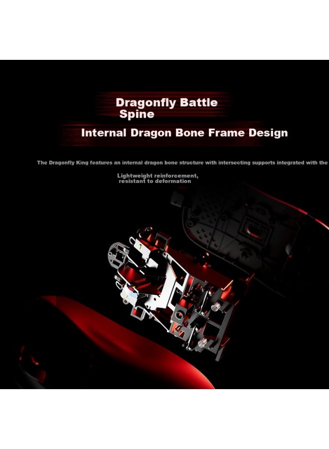 Vgn Dragonfly 3 Master Edition Lightweight Wireless Mouse Gaming Office Long Battery Life All-purpose Mouse 54l15 Flagship Controller Tri-mode Connection Dragonfly 3 Master Edition + White - Image 2