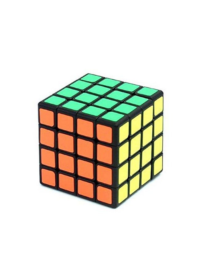 Cubelelo MFJS MeiLong 4x4 Black Puzzle Speed Cube for Kids & Adults Magic Speedy Stress Buster Brainstorming Puzzles Cube (Multicolor) - Image 2