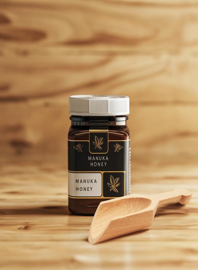 وودبيكرز ملاعق خشبية صغيرة لعسل مانوكا، ملعقة صغيرة (5 غرام)، ملاعق صغيرة للعلب والبرطمانات، ملعقة قياس للقهوة المطحونة، ملعقة ملح لأملاح الاستحمام، ملعقة مسحوق البروتين من وودبيكرز - Image 3