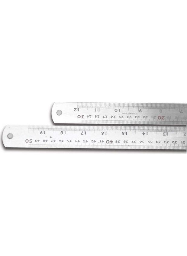 Kraf Steel Ruler 30 Cm Inch Size 530G  - Image 1
