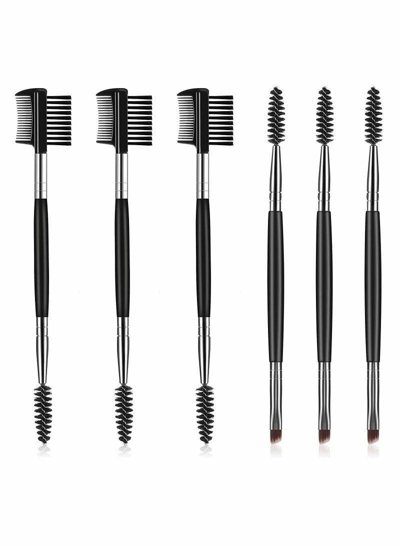 Eyebrow Brush and Comb Spoolie Set, Professional Makeup Tool