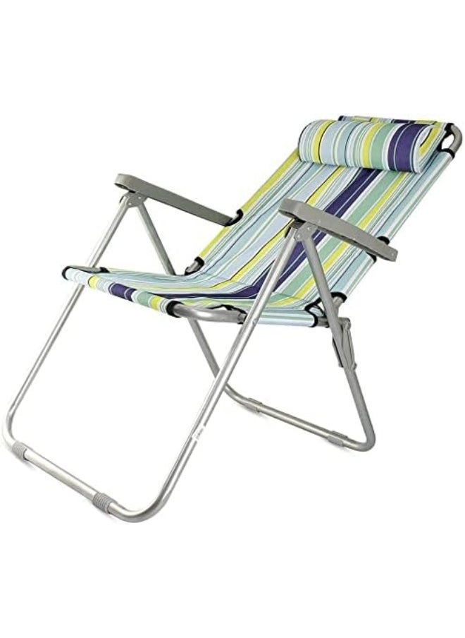GO2CAMPS Alsaqer Camping Chair with Headrest-Folding Chair-Picnic Chair-Beach for Garden Balcony or Festivals Outdoor Collapsable as Fishing Chair,Festival  - Image 4