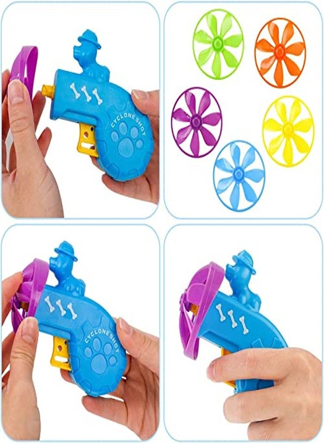 BUSHIKO Cat Fetch Toy - Cat Tracks Cat Toy - Fun Levels of Interactive Play -Cat Toys with 5 Colors Flying Propellers Satisfies Kitty's Hunting, Chasing & Exercising Needs (1PC) - Image 5