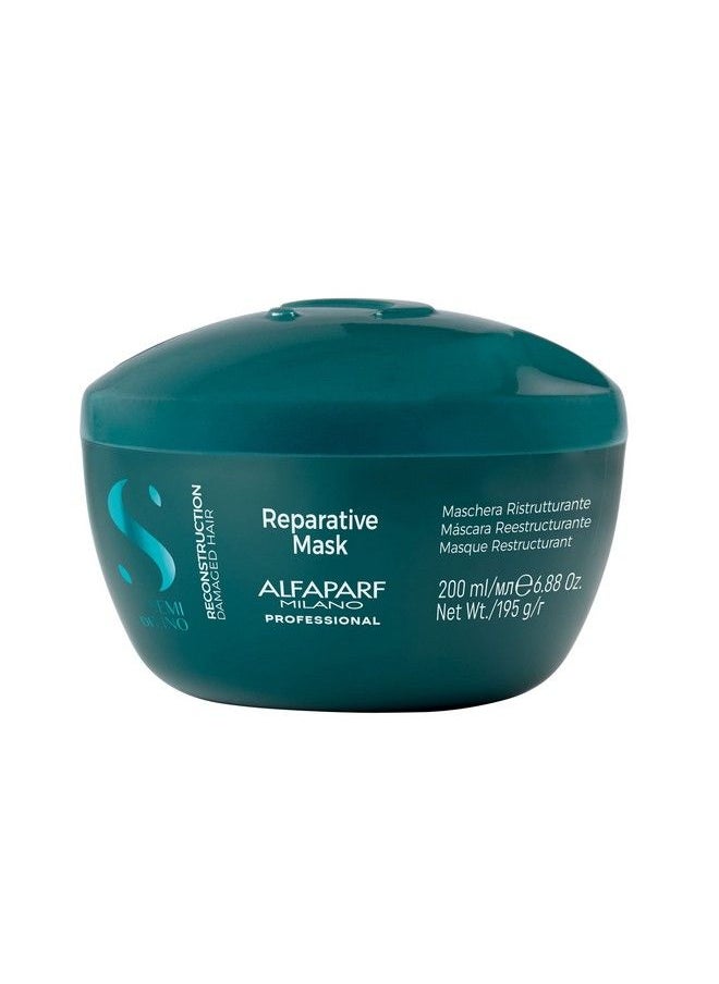 ALFAPARF MILANO Semi Di Lino Reconstruction Reparative Shampoo And Mask Set Sulfate Free Shampoo And Hair Mask For Damaged Hair Repairs Reconstructs Strengthens Adds Shine And Softness  - Image 5