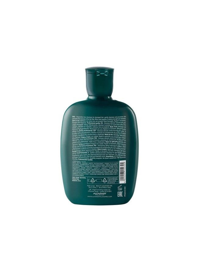 ALFAPARF MILANO Semi Di Lino Reconstruction Reparative Shampoo And Mask Set Sulfate Free Shampoo And Hair Mask For Damaged Hair Repairs Reconstructs Strengthens Adds Shine And Softness  - Image 4