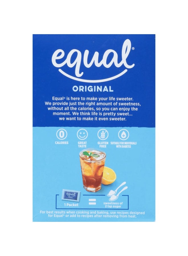 Equal Original Zero Calorie Sweetener Sugar Substitute Zero Calorie Sugar Alternative Sweetener Packets Sugar Alternative 115 Sachets Pack 115 G - Image 5