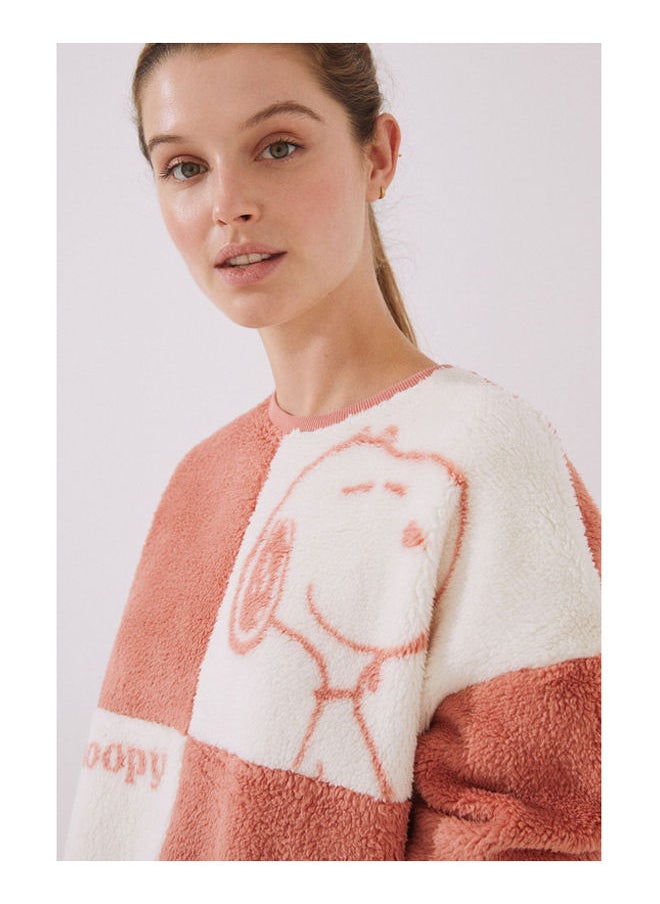 women'secret - Snoopy fur sweatshirt - Image 1