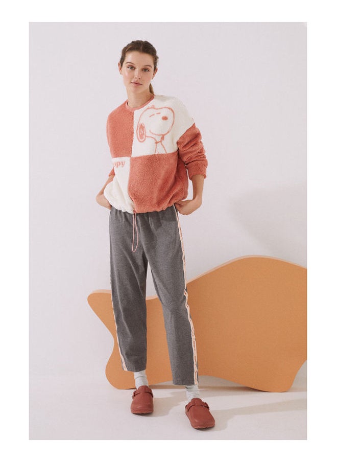 women'secret - Snoopy fur sweatshirt - Image 1