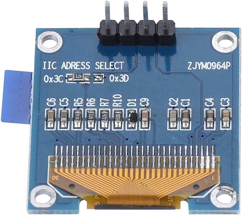 بينسوفي وحدة عرض OLED، وحدة عرض LCD بمقاس 128 × 64 تصدر ضوءًا بحجم 0.96 بوصة، مخصصة لاستخدامها مع متحكم STM32 - Image 3
