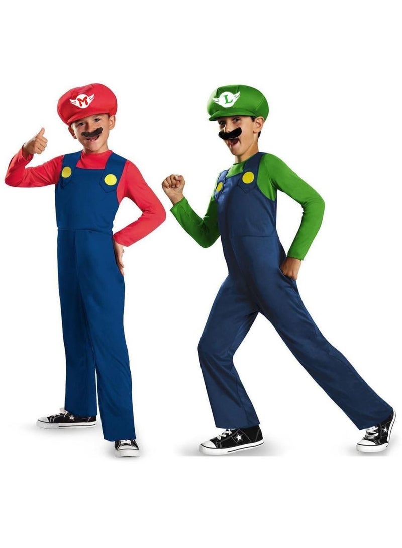 Super Mario Official Super Mario and Luigi costumes for kids - Image 1